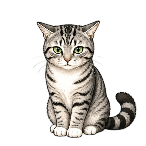 猫咪炸毛生气动态表情